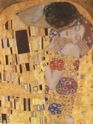 Gustav Klimt The Kiss (detail) (mk20) Sweden oil painting art